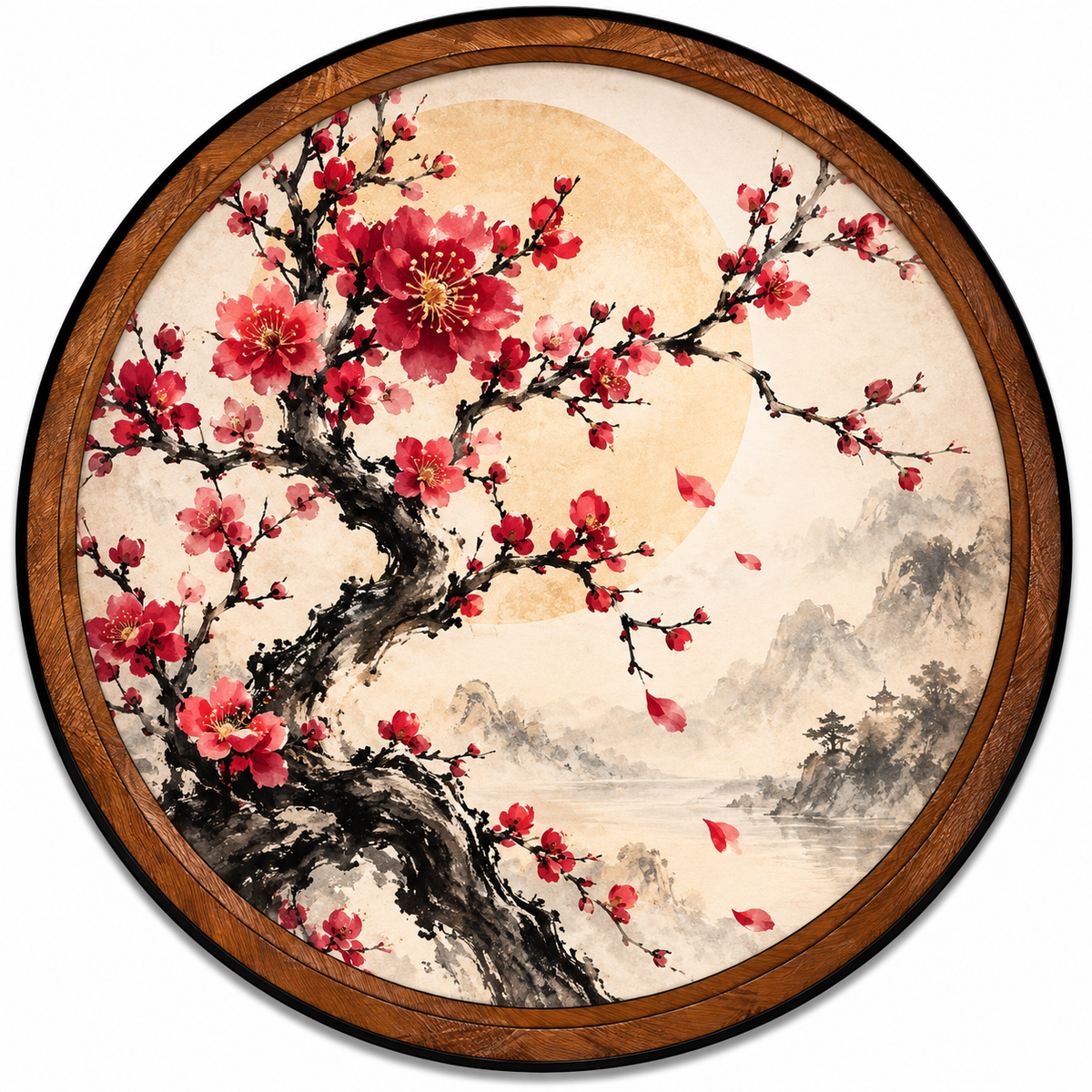 Handcrafted Cherry Blossom LED Wall Art