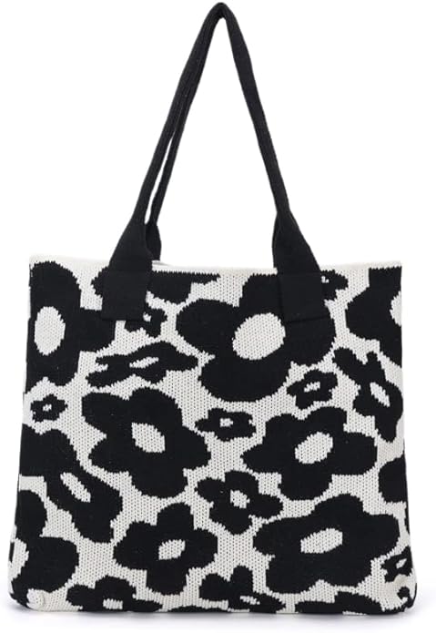 Handmade Crochet Tote Bag for Women – Large Aesthetic Shoulder Satchel