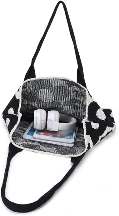Handmade Crochet Tote Bag for Women – Large Aesthetic Shoulder Satchel