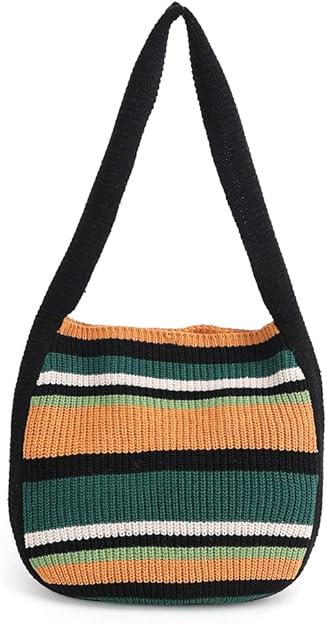 Crochet Tote Bag for Women – Cute Knit Shoulder Bag, Gift-Ready, Daily Use