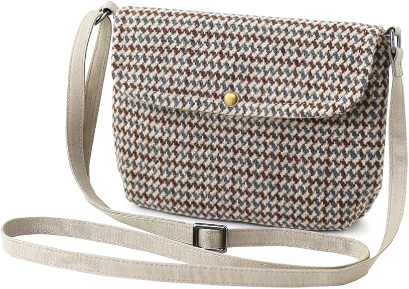 Adjustable Strap Crossbody Purse for Women – Small Lightweight Shoulder Bag