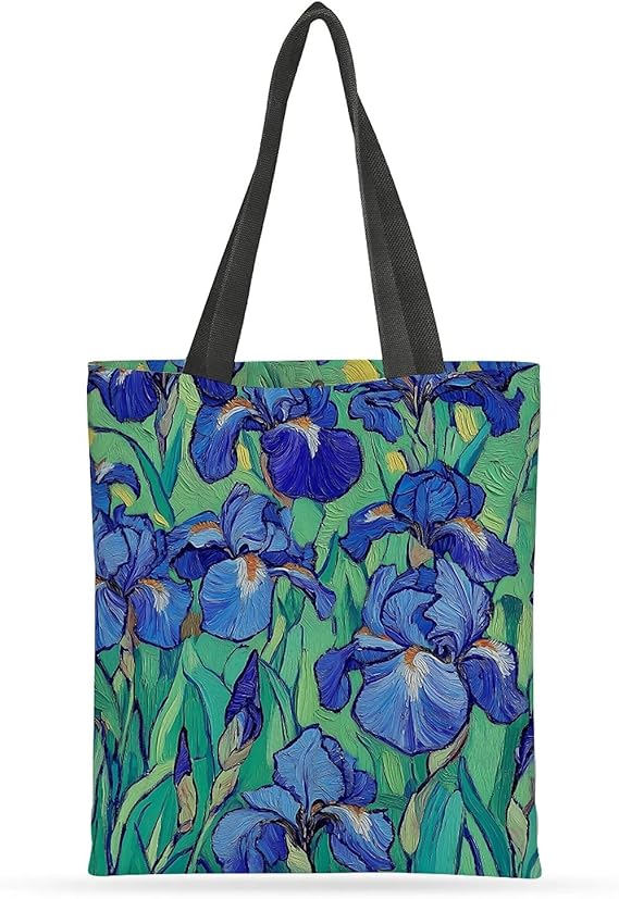 Canvas Tote Bag for Women with Zipper & Inner Pocket – Work or Shopping Use