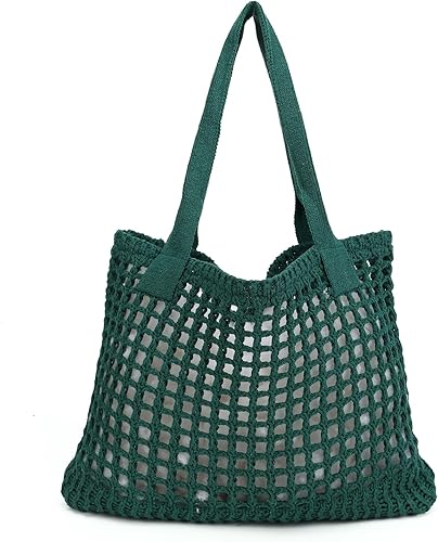 Crochet Beach Tote Bag for Women – Stylish Knit Bag for Travel & Daily Use