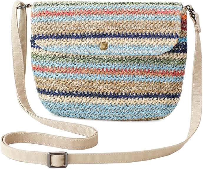 Adjustable Strap Crossbody Purse for Women – Small Lightweight Shoulder Bag