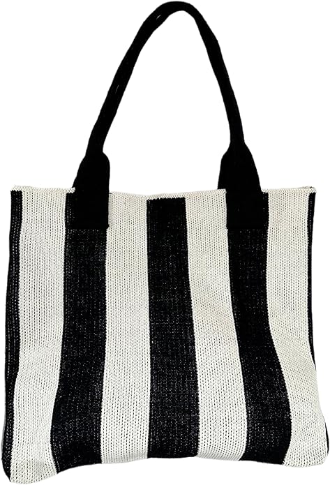 Handmade Crochet Tote Bag for Women – Large Aesthetic Shoulder Satchel