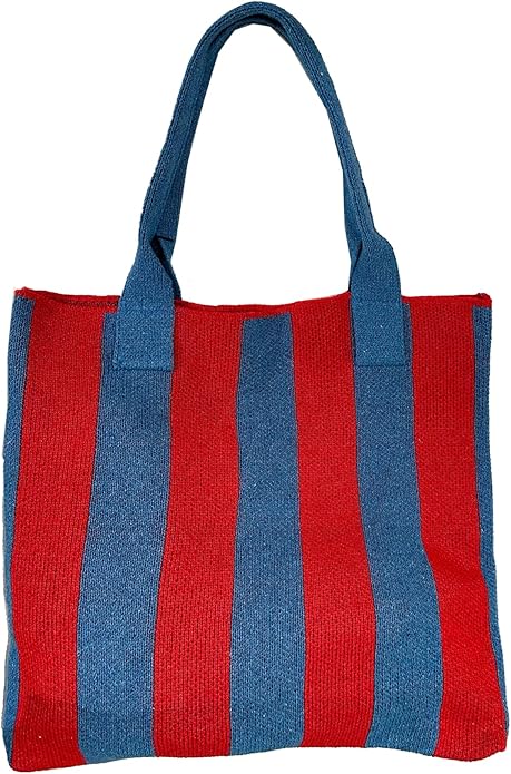 Handmade Crochet Tote Bag for Women – Large Aesthetic Shoulder Satchel