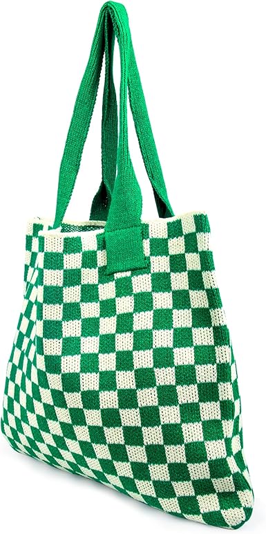 Summer Crochet Bag for Women – Large Boho Knit Beach Shoulder Tote