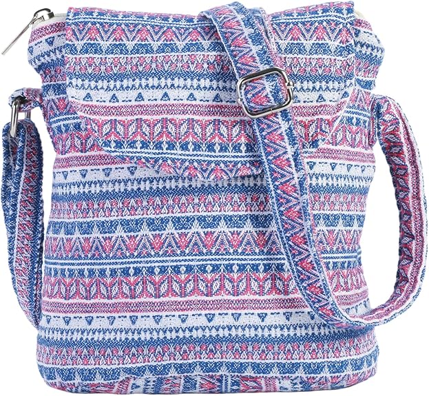 Saddle Satchel Crossbody Bag – Travel Messenger Shoulder Purse with Pockets