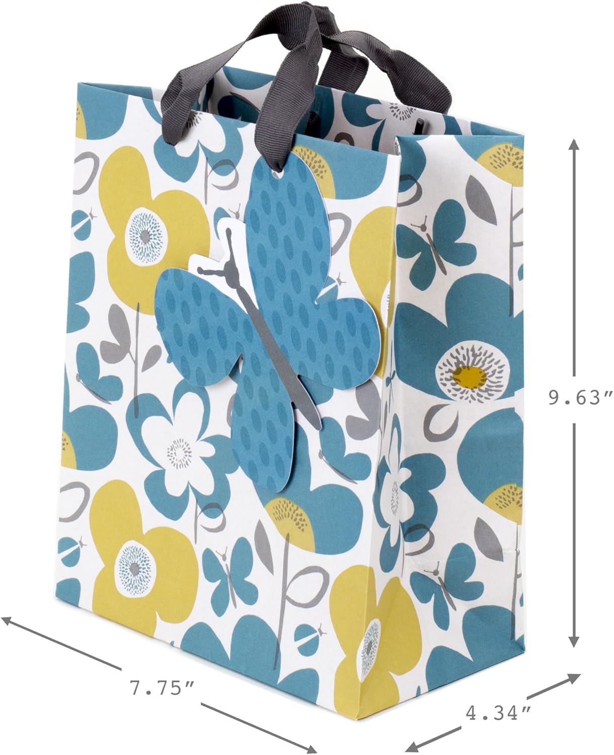 Gift Bag with Tissue Paper – Floral, for All Occasions