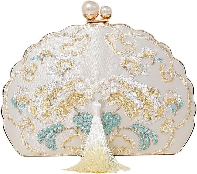 Elegant Evening Clutch for Women – Top Handle Crossbody Bag for Party & Prom