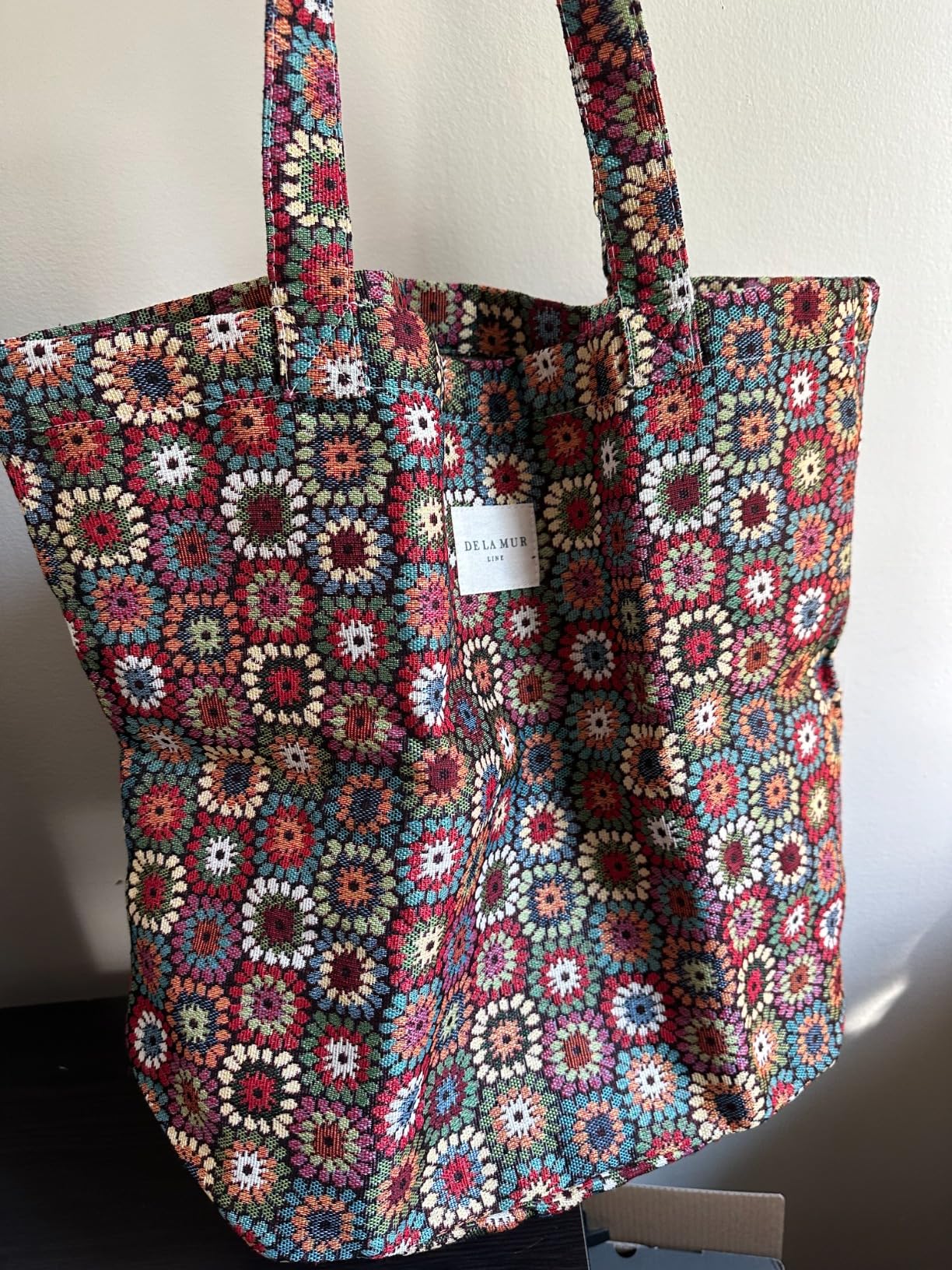Large Boho Tote Bag for Women – Animal-Free Shoulder Purse for Daily Use