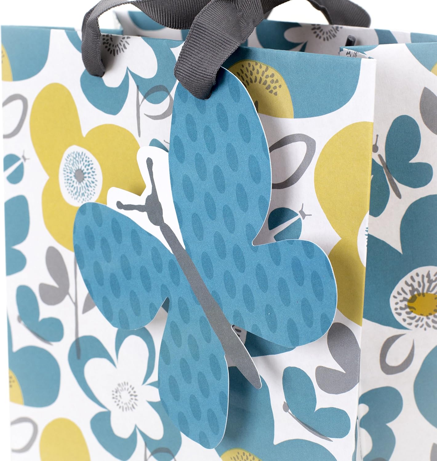 Gift Bag with Tissue Paper – Floral, for All Occasions